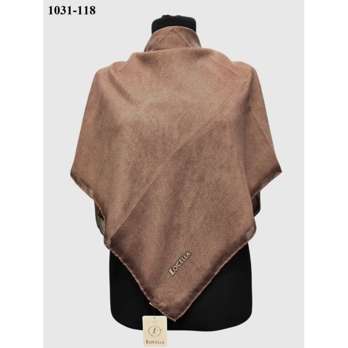 Locella Soft Pamuk Eşarp (Kahve) 1031-118