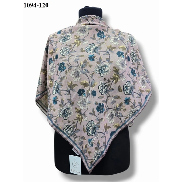 Locella Soft Pamuk Eşarp (Kirlü Gül) 1094-120