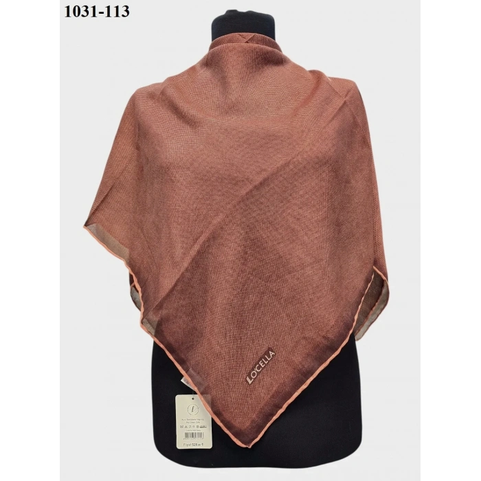 Locella Soft Pamuk Eşarp ( Koyu Taba) 1031-113