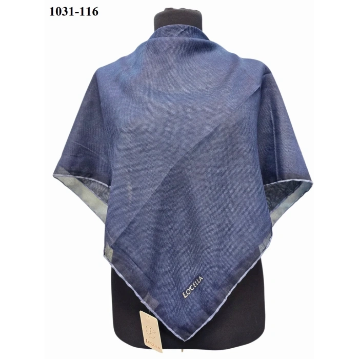 Locella Soft Pamuk Eşarp (Lacivert) 1031-116