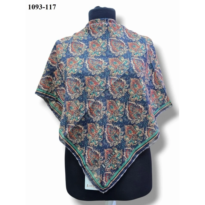 Locella Soft Pamuk Eşarp (Lacivert) 1093-117