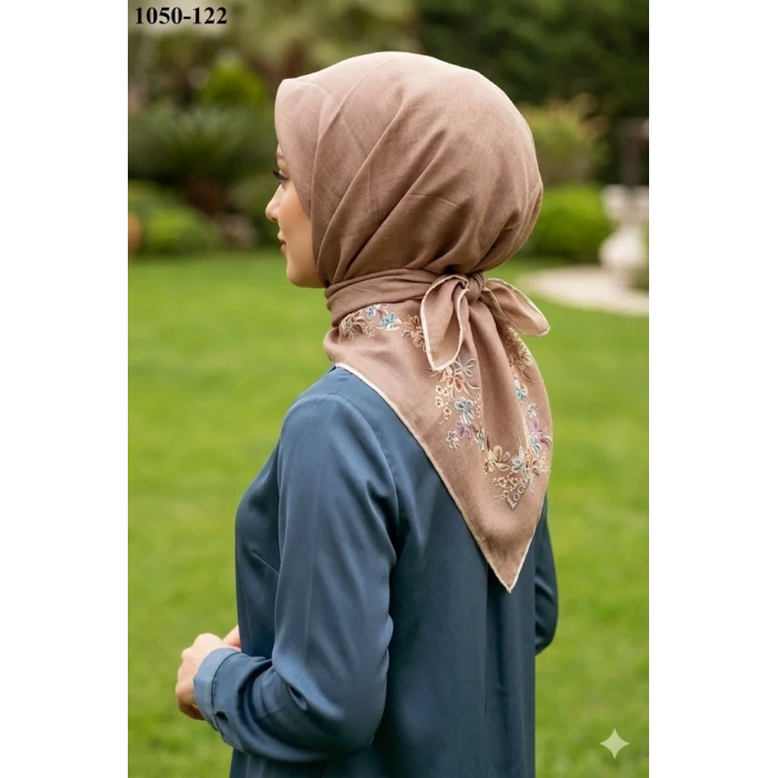 Locella Soft Pamuk Eşarp (Sütlü Kahve) 1050-122