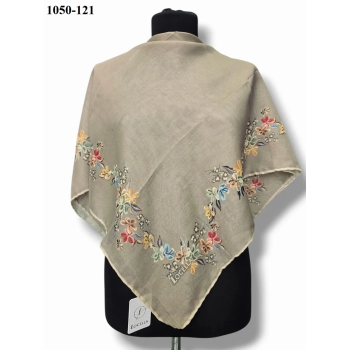 Locella Soft Pamuk Eşarp (Taş) 1050-121