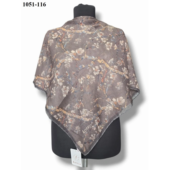 Locella Soft Pamuk Eşarp (Vizon) 1051-116