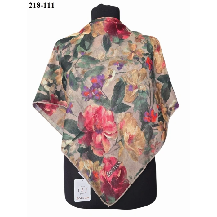 Locella Soft Pamuk Eşarp (Vizon) 218-111
