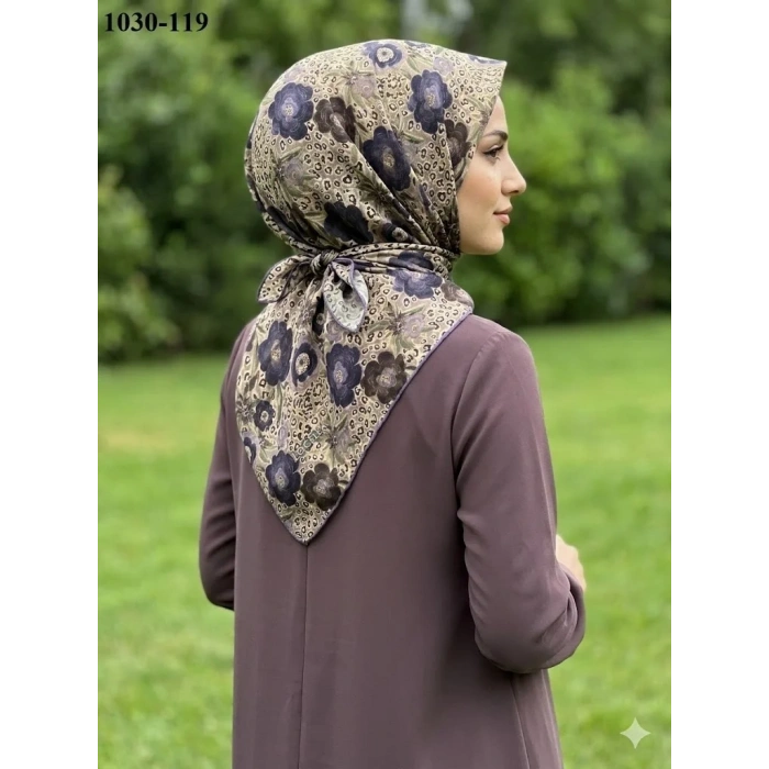 Locella Soft Pamuk Eşarp (Vizon Lila ) 1030-119
