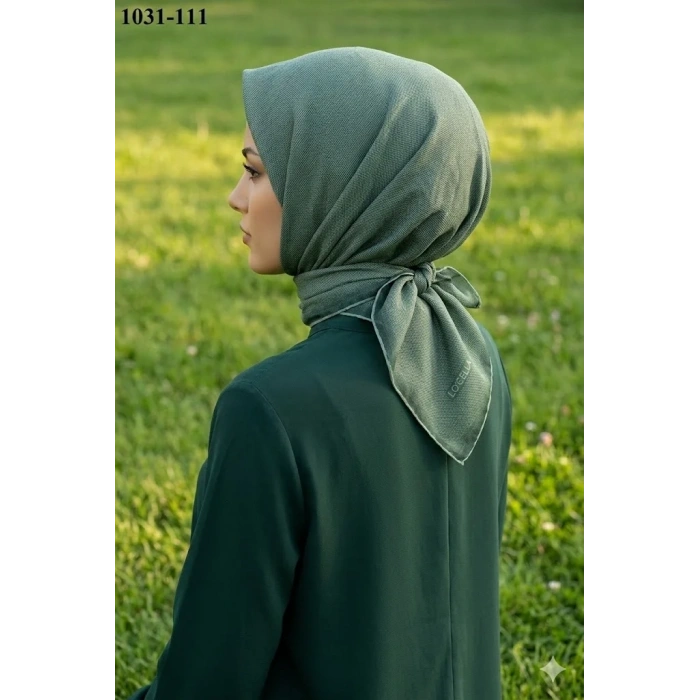 Locella Soft Pamuk Eşarp ( Zümrüt) 1031-111