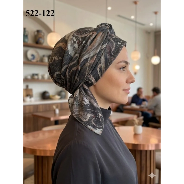 Lopres Dijital Soft Eşarp 522-122