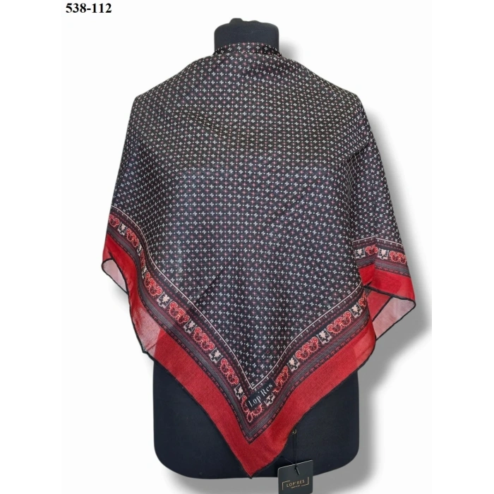 Lopres Dijital Soft Pamuk Eşarp 538-112