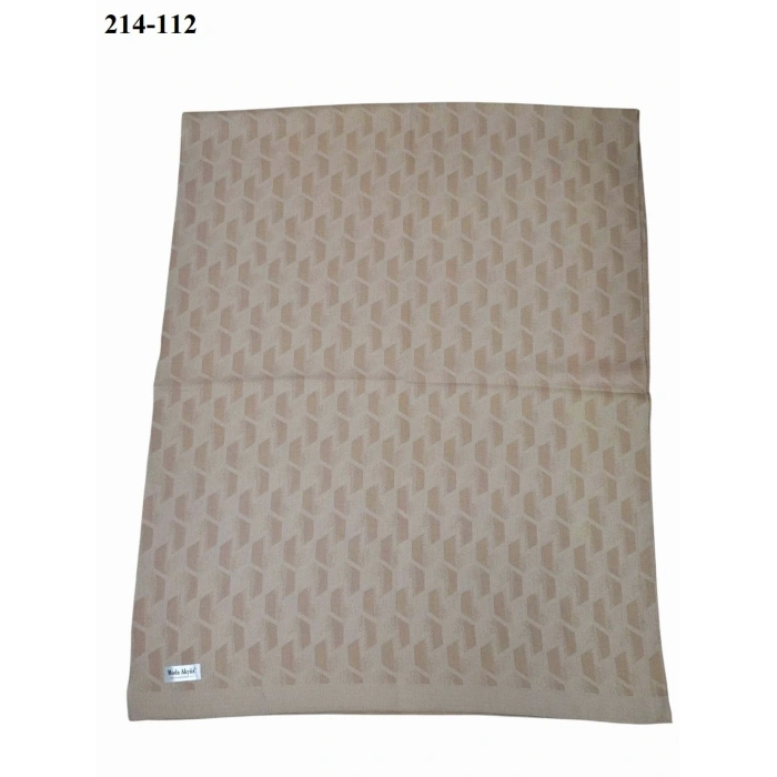 Moda Modern Ayrobin Jakar Şal (A. Sütlü Kahve) 214-112