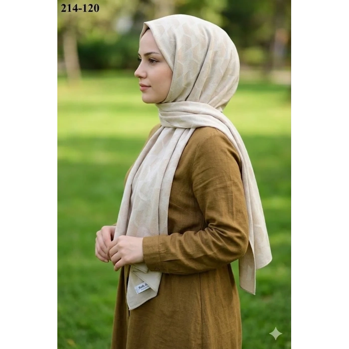 Moda Modern Ayrobin Jakar Şal (Kum Beji) 214-120
