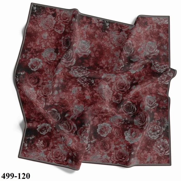 Mono Dijital Organik Soft Eşarp 499-120