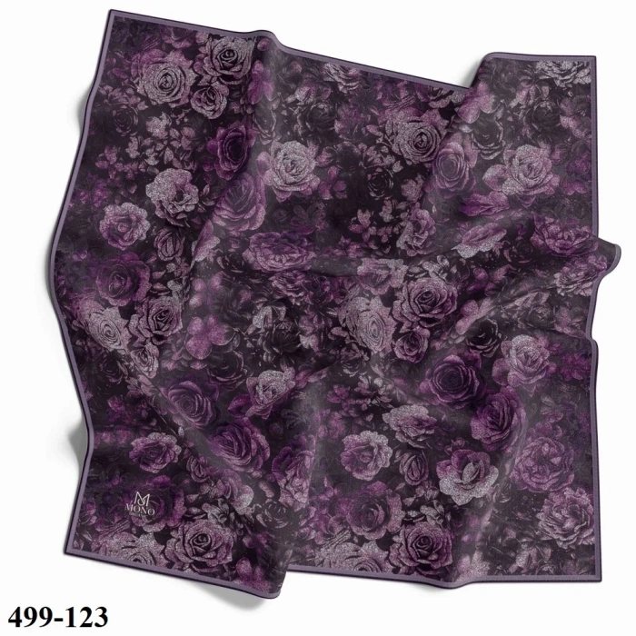 Mono Dijital Organik Soft Eşarp 499-123