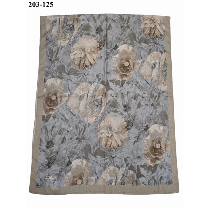 Moon Scarf Bambu Kraş Pamuk Şal (Camel) 203-125