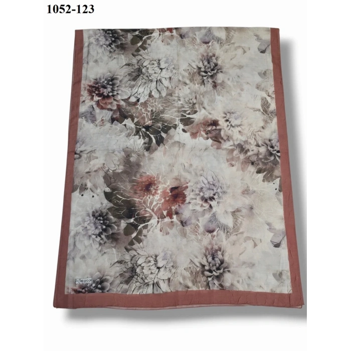 Moon Scarf Bambu Kraş Pamuk Şal (Pişmiş Ayva) 1052-123