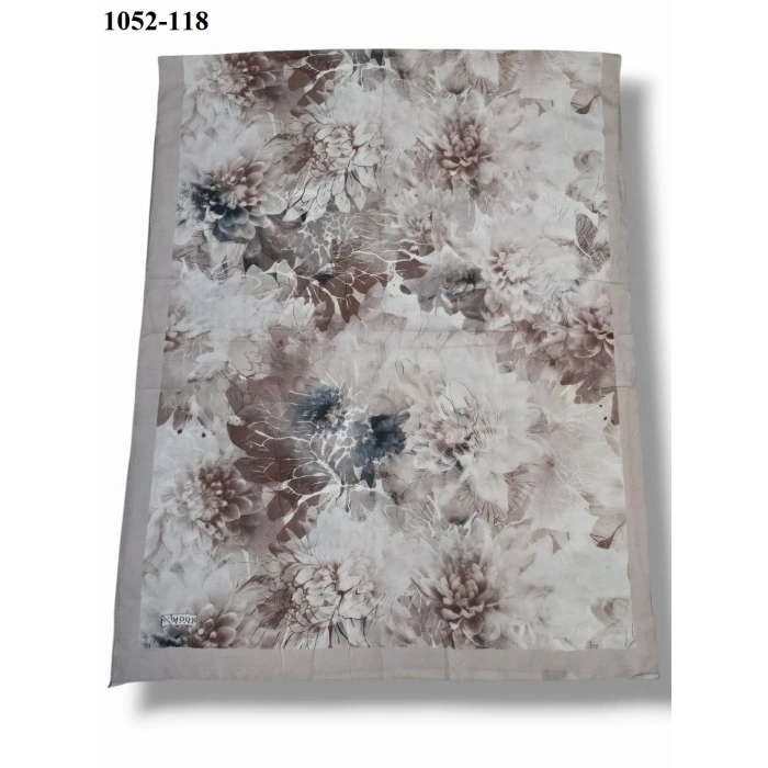 Moon Scarf Bambu Kraş Pamuk Şal (Taş) 1052-118
