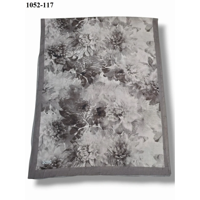 Moon Scarf Bambu Kraş Pamuk Şal (Vizon) 1052-117
