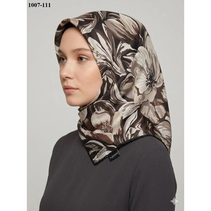 Moon Scarf Soft Pamuk Eşarp 1007-111