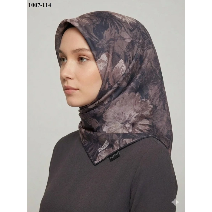 Moon Scarf Soft Pamuk Eşarp 1007-114