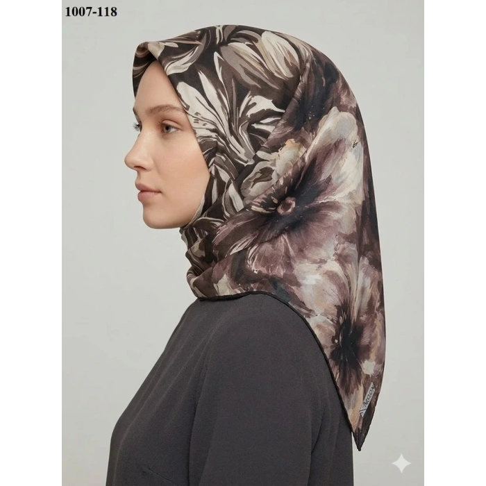 Moon Scarf Soft Pamuk Eşarp 1007-118