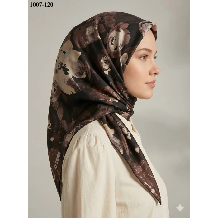 Moon Scarf Soft Pamuk Eşarp 1007-120