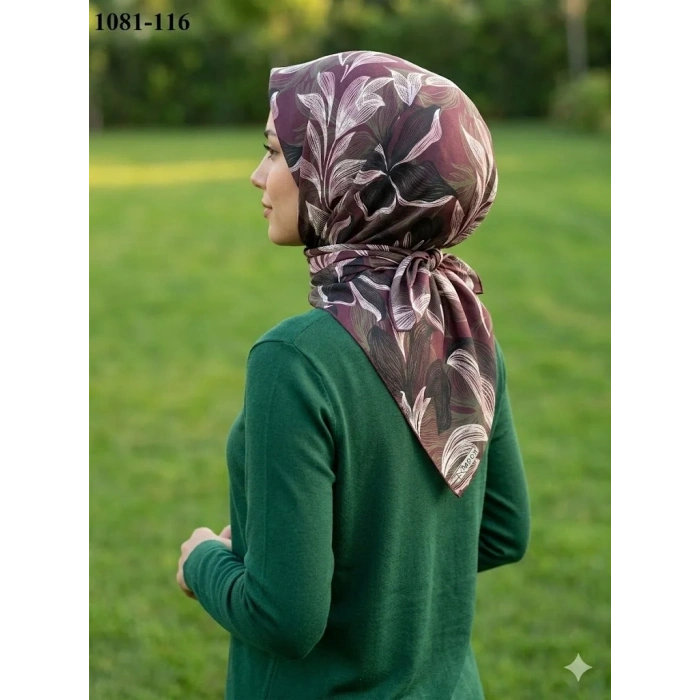 Moon Scarf Soft Pamuk Eşarp 1081-116