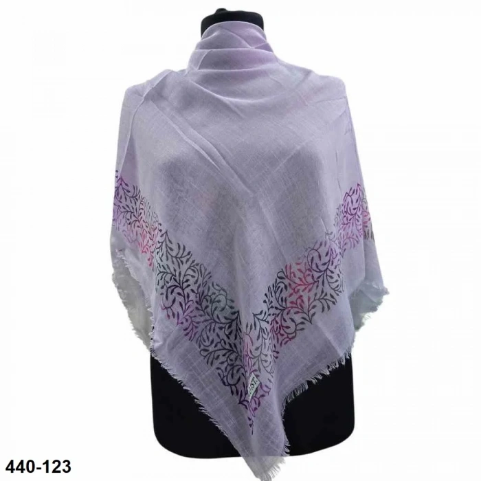 Polo İst Desenli Flamlı Eşarp 440-123