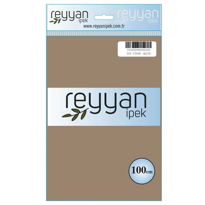 Reyyan İpek Düz Renk Oyalık Yazma reyyan-006 (vizon açık)