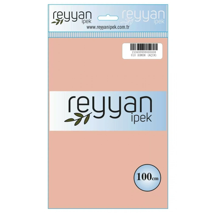 Reyyan İpek Düz Renk Oyalık Yazma reyyan-010 (a. somon)