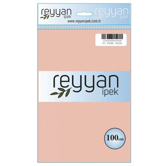 Reyyan İpek Düz Renk Oyalık Yazma reyyan-011 (pudra açık)