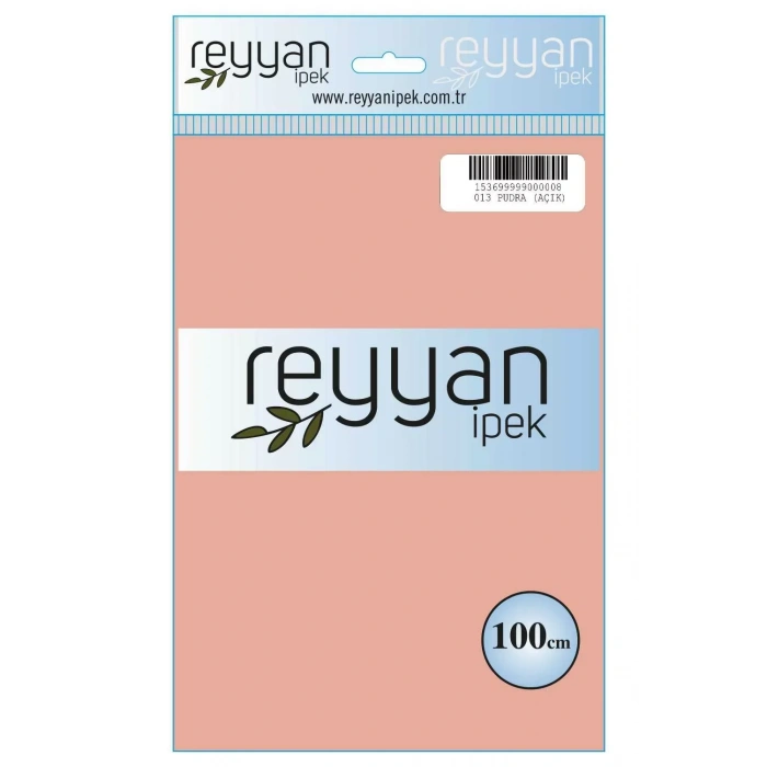 Reyyan İpek Düz Renk Oyalık Yazma reyyan-013 (a. pudra)