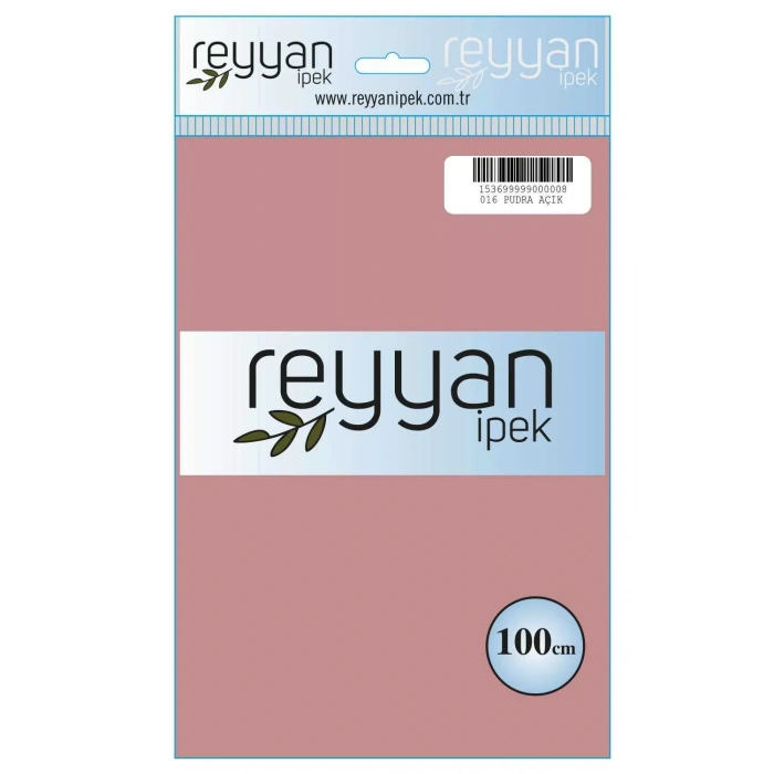 Reyyan İpek Düz Renk Oyalık Yazma reyyan-016 (a. pudra)