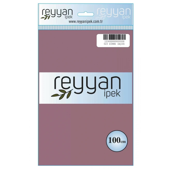Reyyan İpek Düz Renk Oyalık Yazma reyyan-023 (k sirke)