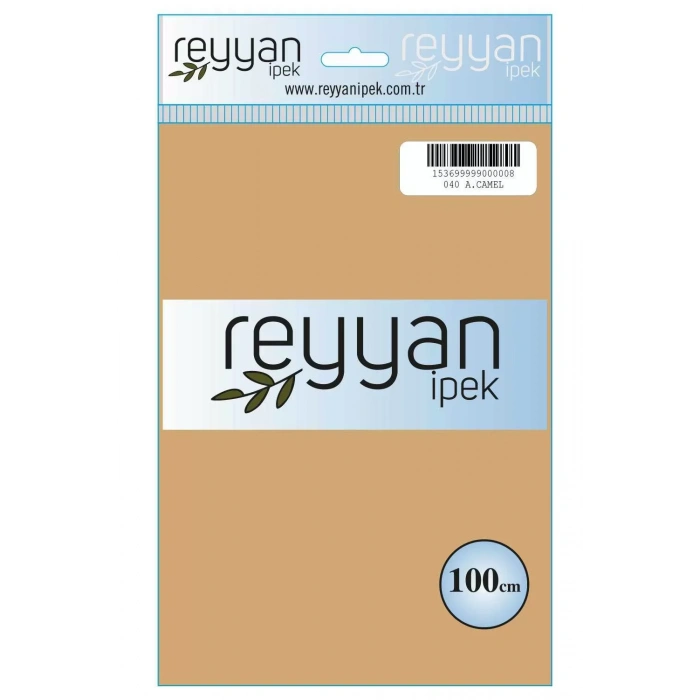Reyyan İpek Düz Renk Oyalık Yazma reyyan-040 (a. camel)