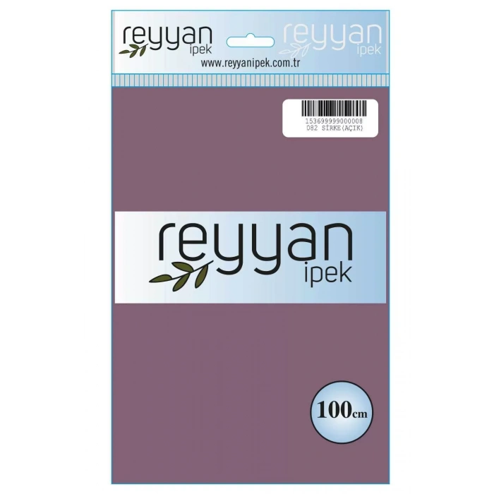 Reyyan İpek Düz Renk Oyalık Yazma reyyan-082 (a. sirke- p. gül)