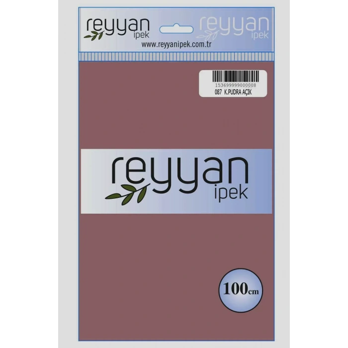 Reyyan İpek Düz Renk Oyalık Yazma reyyan-087 (k. pudra açık)