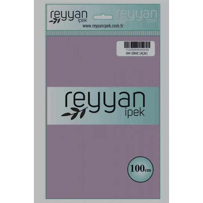 Reyyan İpek Düz Renk Oyalık Yazma reyyan-094 (Nil sirke açık)