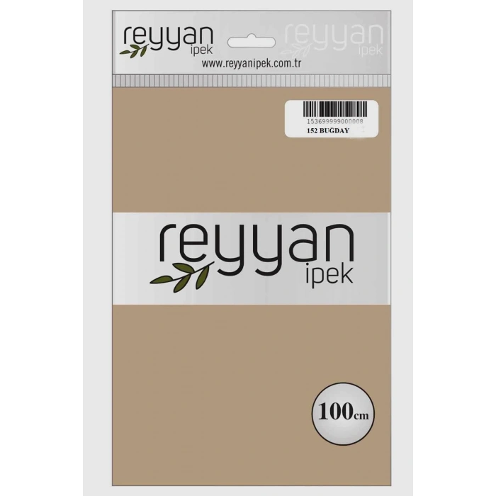Reyyan İpek Düz Renk Oyalık Yazma reyyan-152 buğday