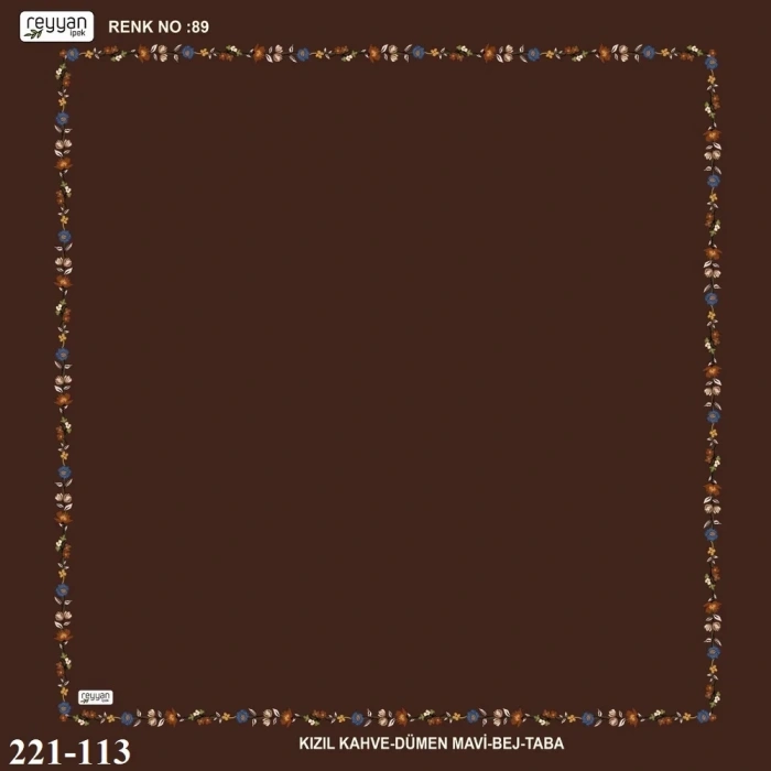 Reyyan İpek İçi Boş Desenli Oyalık Yazma 221-113