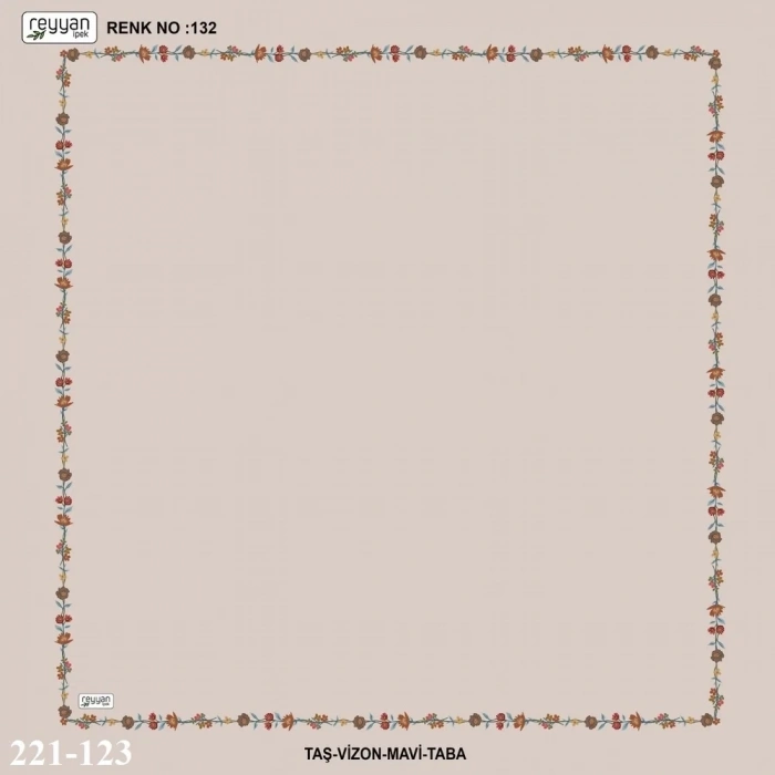 Reyyan İpek İçi Boş Desenli Oyalık Yazma 221-123