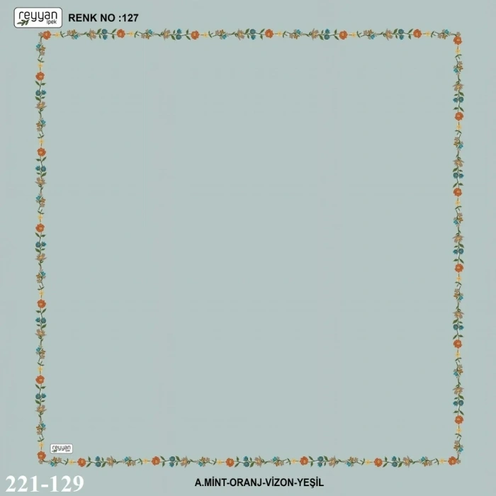 Reyyan İpek İçi Boş Desenli Oyalık Yazma 221-129