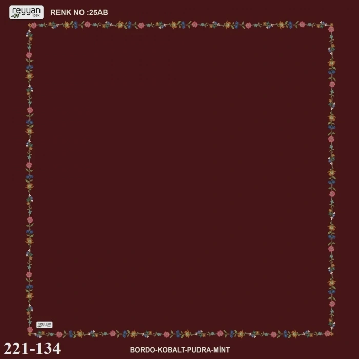 Reyyan İpek İçi Boş Desenli Oyalık Yazma 221-134