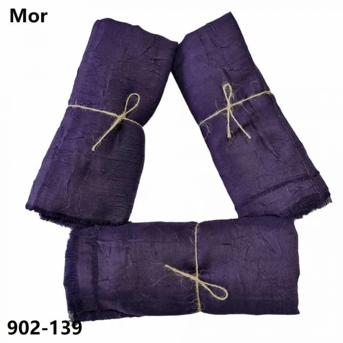 Soft İpek Bambu Pamuk Şal (mor) 902-139