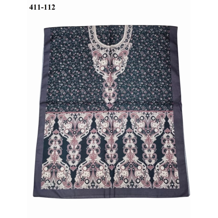 Soft İpek Etnik Desen Soft Şal 411-112