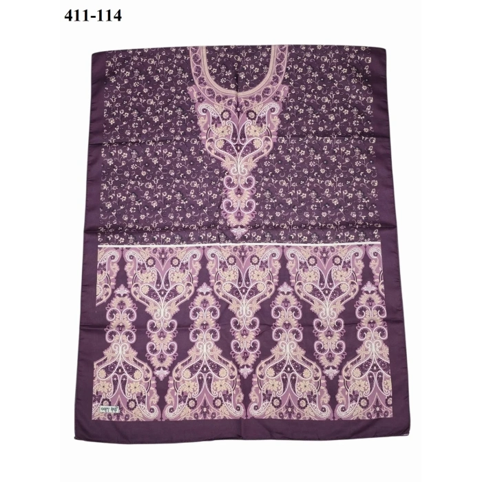 Soft İpek Etnik Desen Soft Şal 411-114