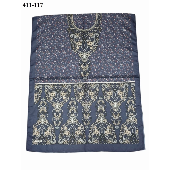 Soft İpek Etnik Desen Soft Şal 411-117