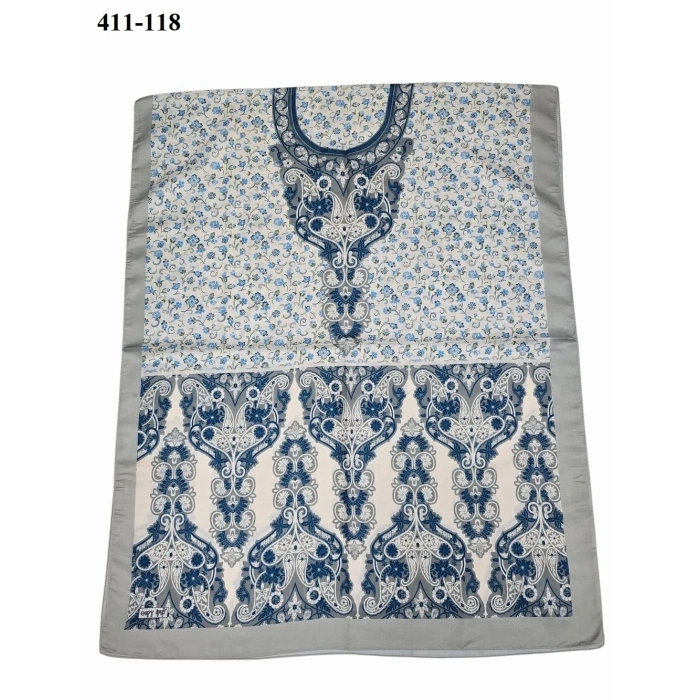 Soft İpek Etnik Desen Soft Şal 411-118