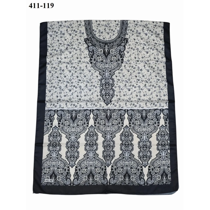 Soft İpek Etnik Desen Soft Şal 411-119