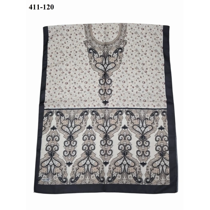 Soft İpek Etnik Desen Soft Şal 411-120