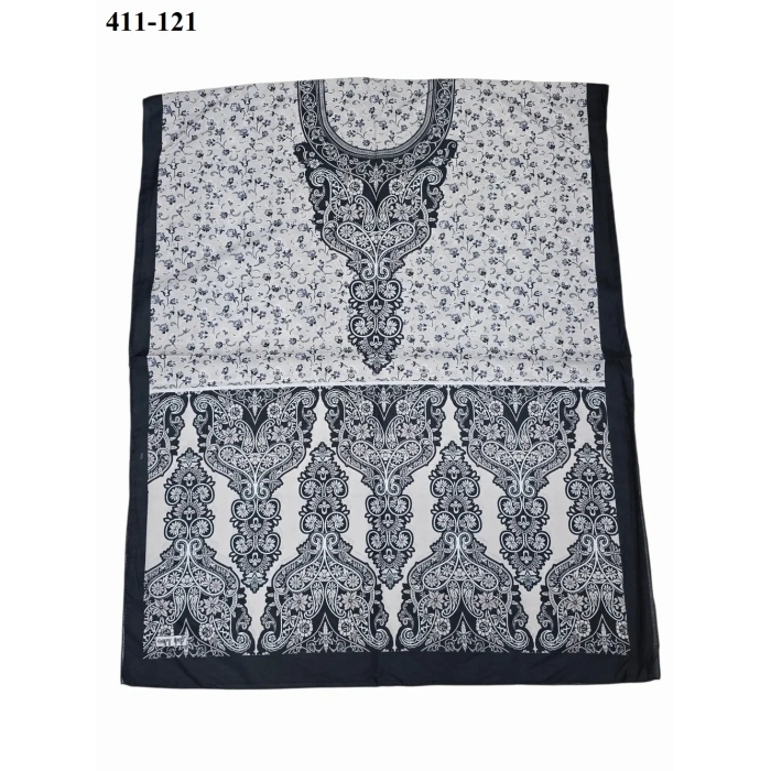 Soft İpek Etnik Desen Soft Şal 411-121
